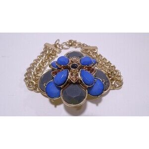 Neiman Marcus Women's Capri Frontal Cabochon Layer Bracelet NWOT 110